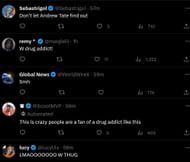 Fans react to Adin's revelation (Image via X)